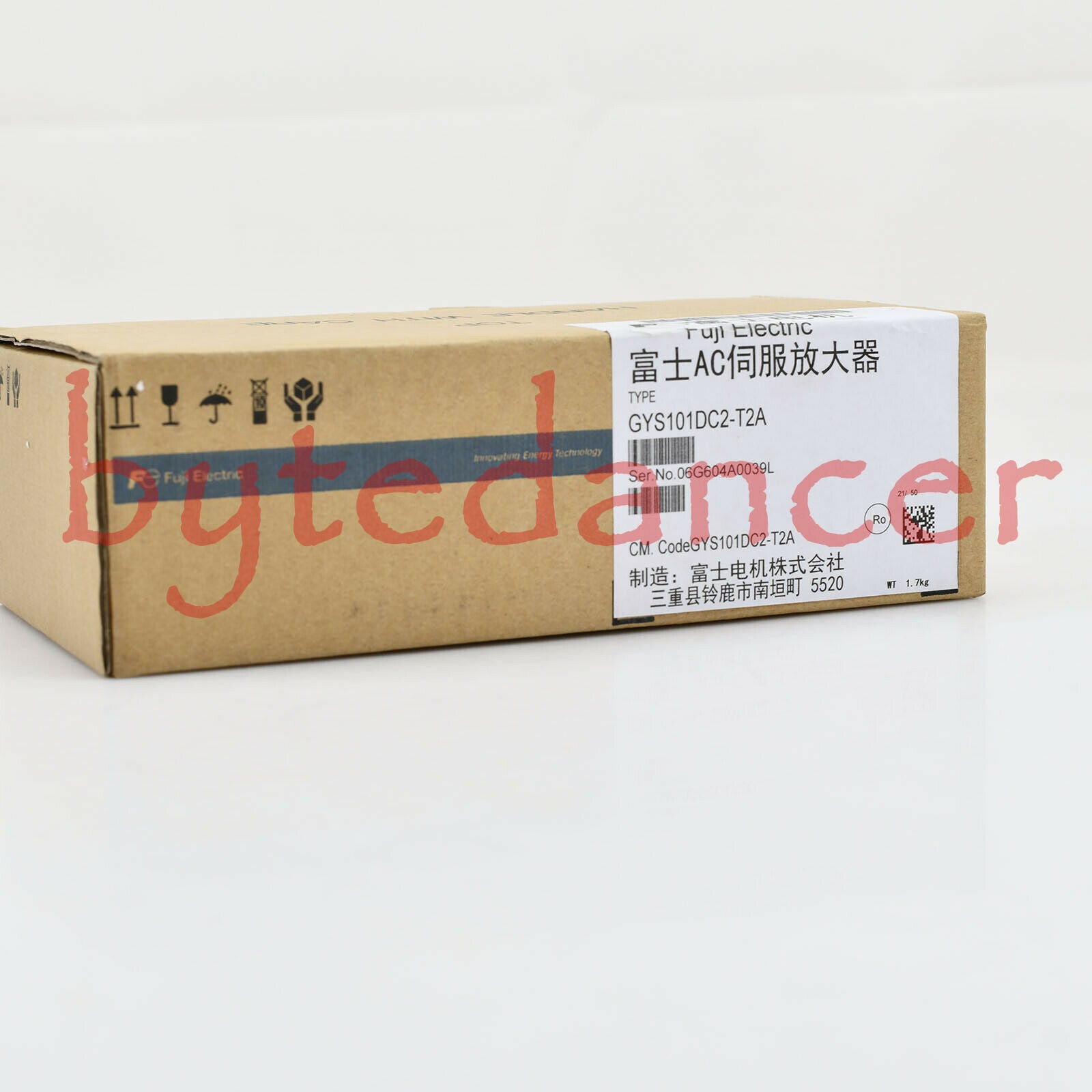 1PC New GYS101DC2-T2A-B servo motor 1year warranty DHL free Ship FU9T BYT