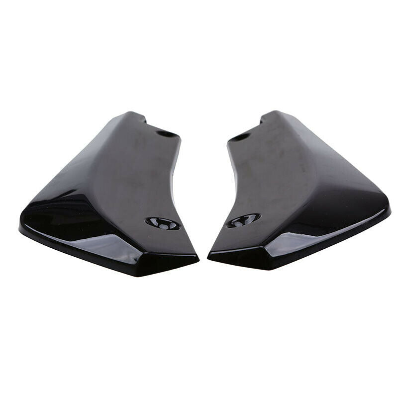 Universal Car Gloss Black Rear Bumper Lip Diffuser Splitter Canard Protectors