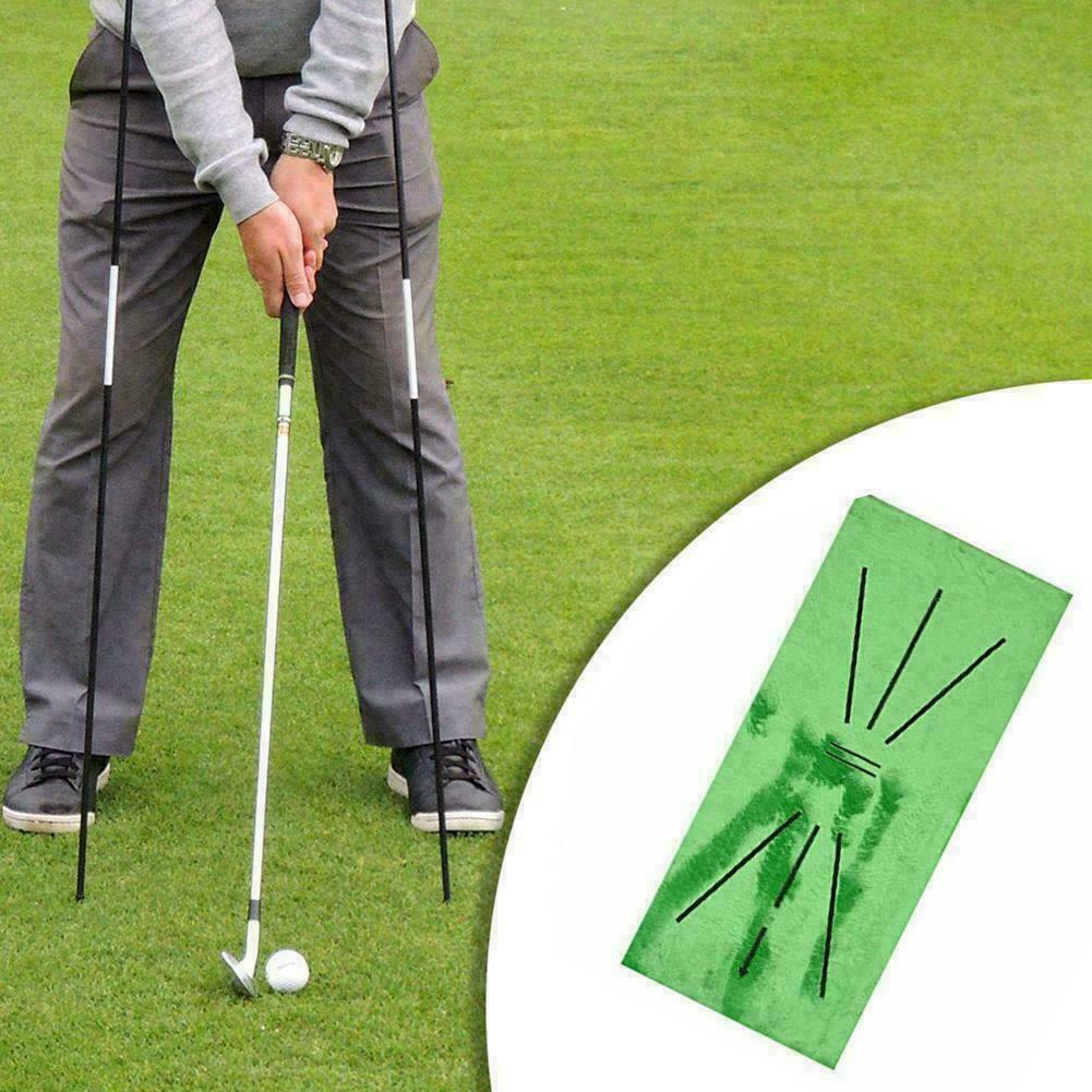 US-Golf Training Mat for Swing Detection Batting Golf Practice Training Aid Game