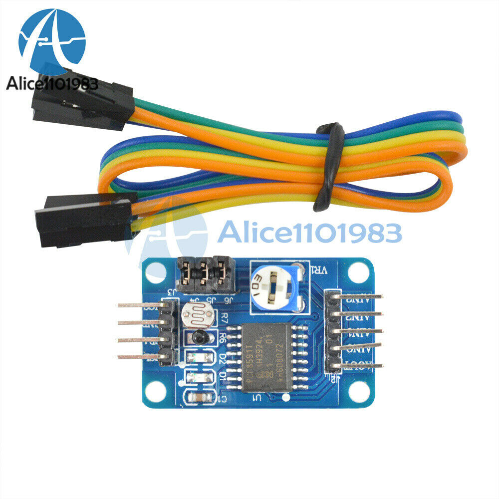 10PCS PCF8591 AD/DA Converter module analog to digital to analog Conversion