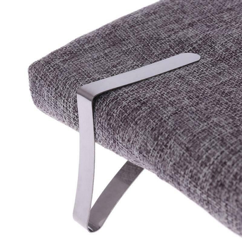 4pcs Stainless Steel Tablecloth Cover Clip Clamp Holder Picnic Party Tools