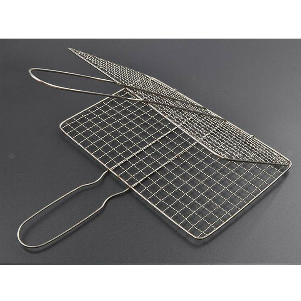 Fish roaster fish grill barbecue vegetable basket burger grill spatula outdoor
