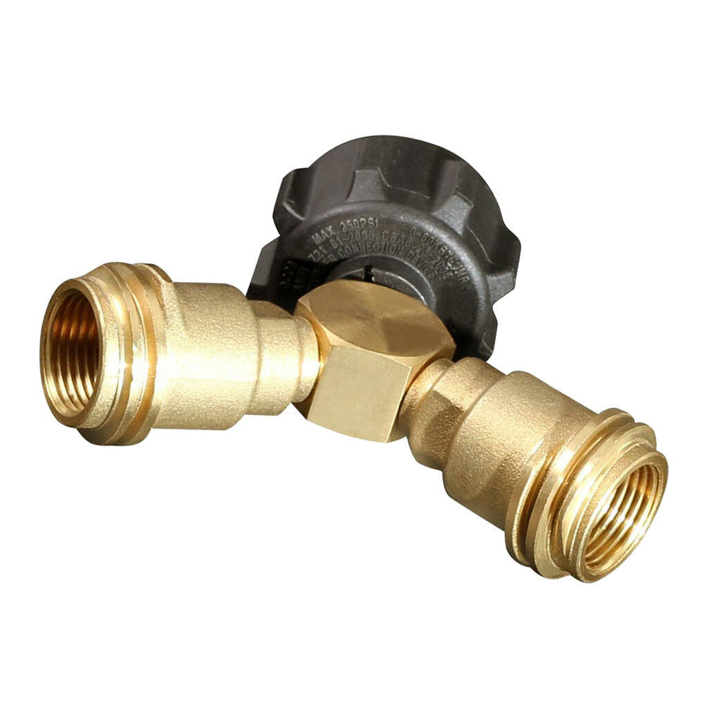 Y-Type Gas Tank Conversion Gas Filling Joint Three-Way Interface Oven Accessorie