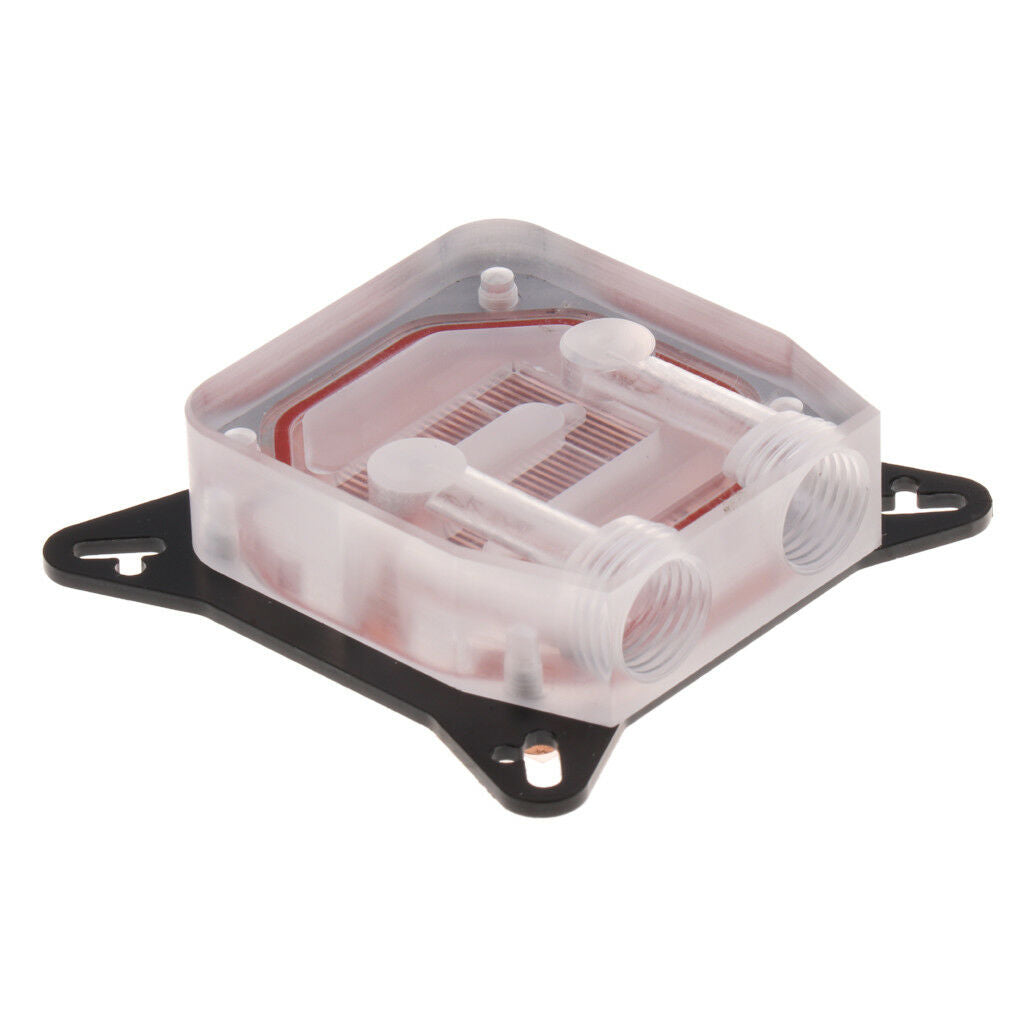 Acrylic Universal 52-63MM Pitch GPU Water Cooling Block   Cooler