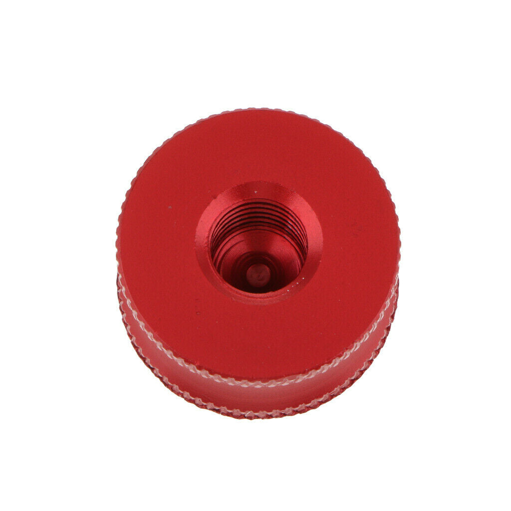 1/4" Male to 3/8" Female Convert Screw Adapter for Tripod QR Plate - Red