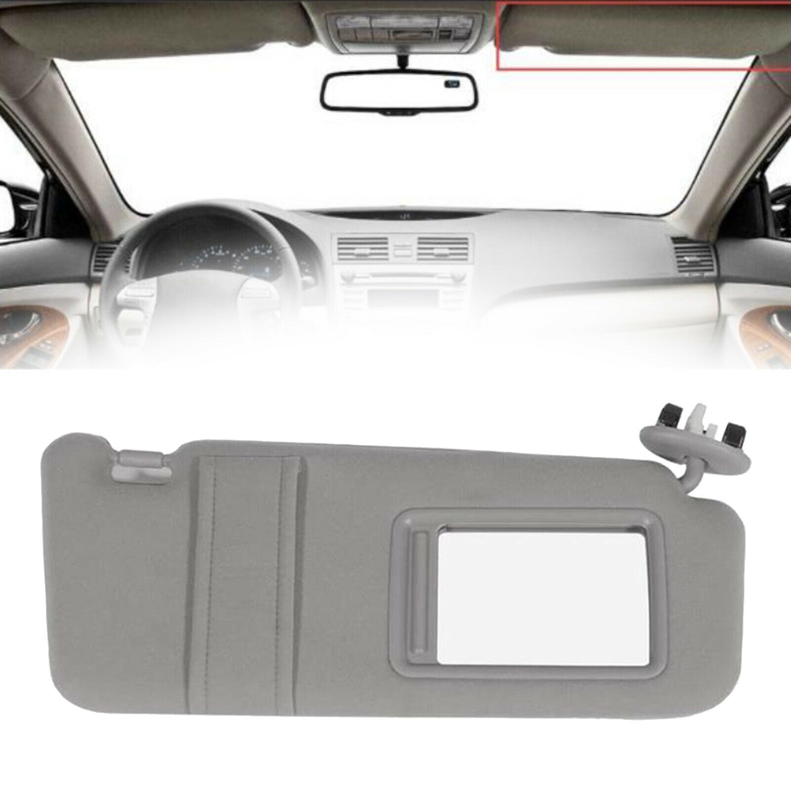 Right Side Sun Visor 74310-06770-B0 Replacement for Camry 07-11 Spare Parts