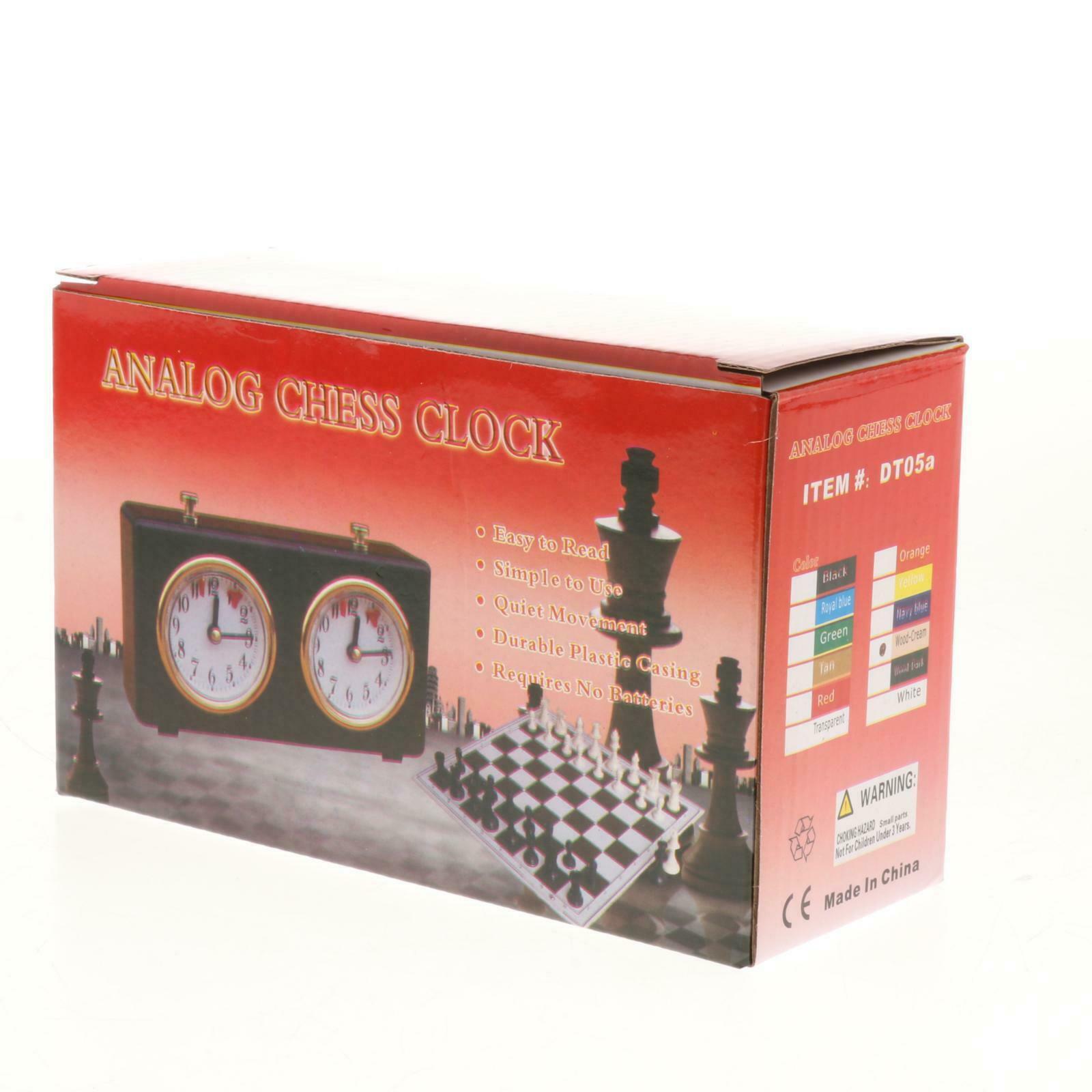 Chess Clock Professional Tournament Clock Count Up Down for Chinese chess