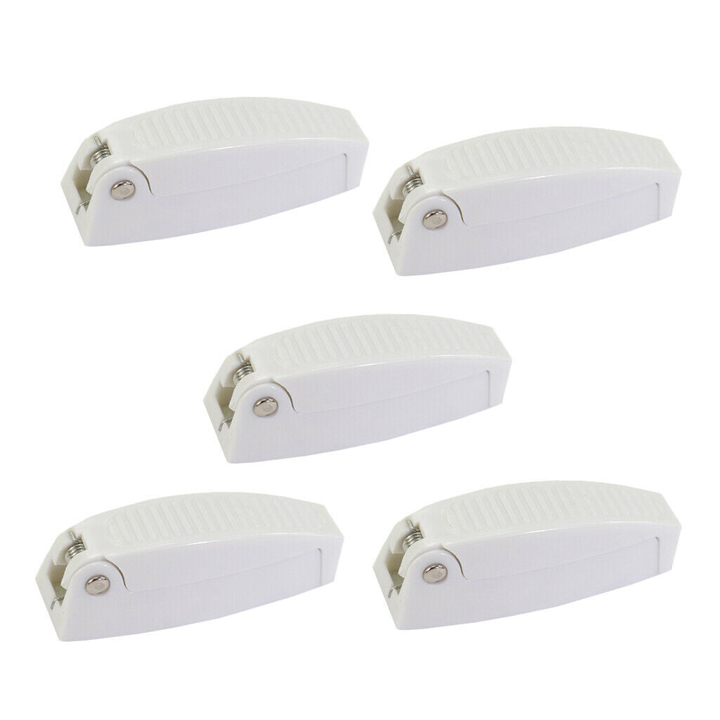 5x Cabinet Door Catches 2-1/2" Gate Clips RV Boat Hardware Fitting