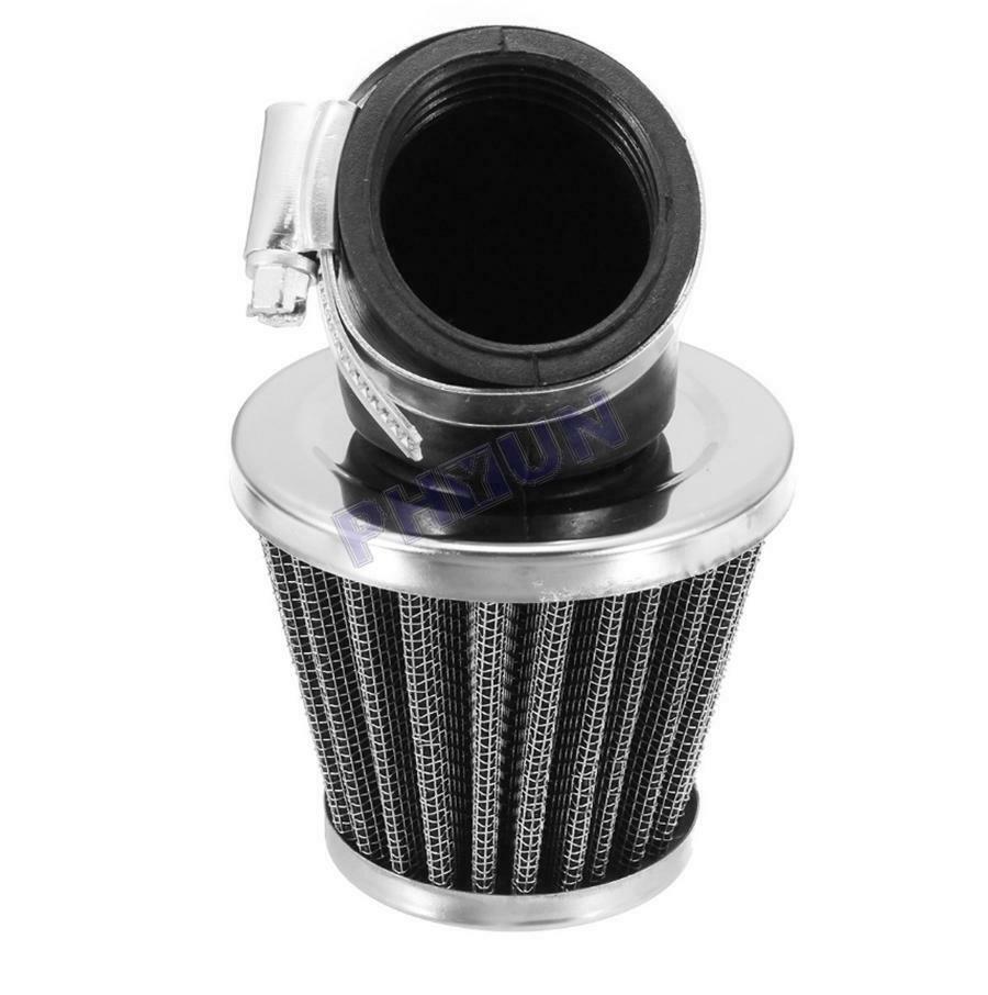 4x Motorcycle Scooter ATV 50mm 45Â° Air Intake Filter Pod 50-140cc Universal