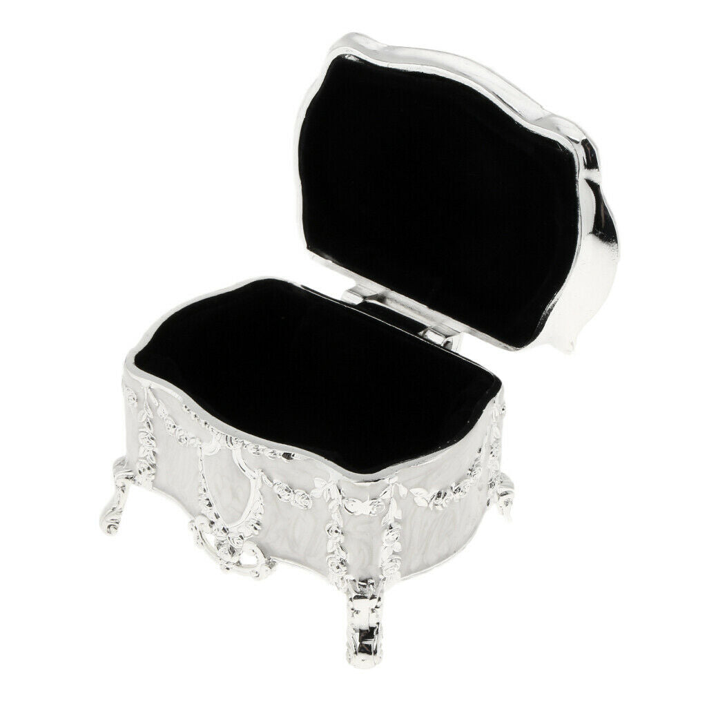 Princess Treasure Box Jewelry Box Princess Makeup Birthday M-9.1x6.7x7cm