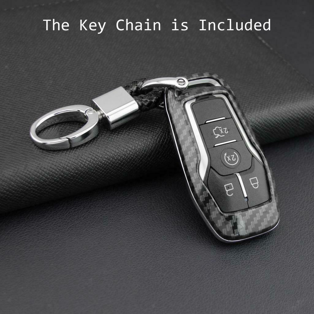 Strong Signal Car Key Cover Chain Fob Case for Lincoln 85x42x20mm Style02