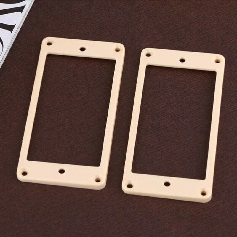 2Pcs Plastic Guitar Humbucker Pickup Mounting Ring Frames For Electric Gu.l8