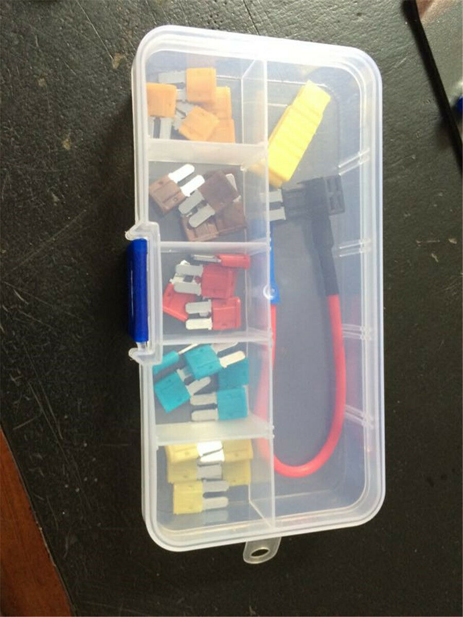 Add-A-Circuit Blade Style Micro2 In-line Fuse Holder/Tap/Puller &Micro2 Fuse Set