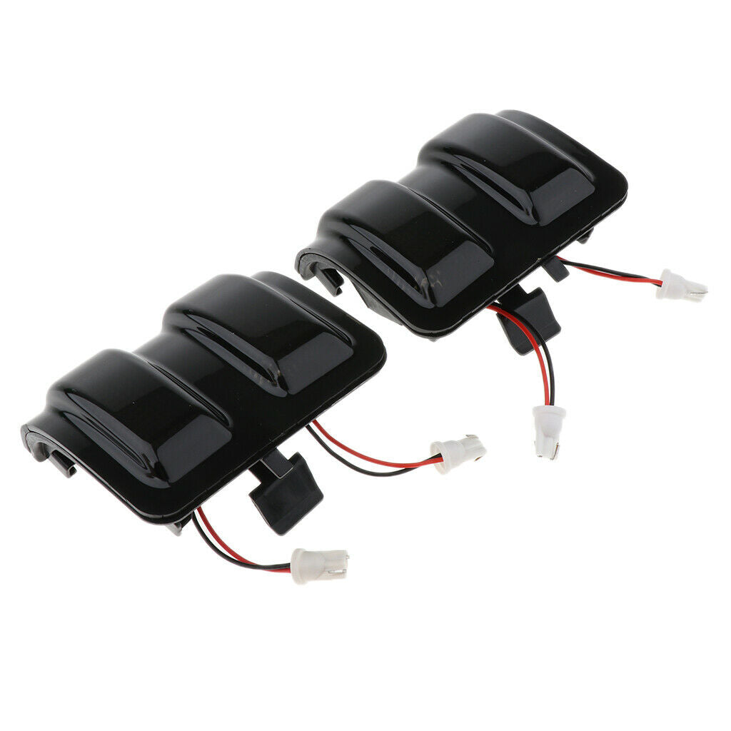 White LED Signal Towing Side Mirror Turn Signal Light for Ford 250 F350 F450