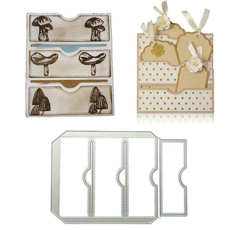 Envelopes Metal Cutting Dies Stencil DIY Scrapbooking Album Paper Card Template