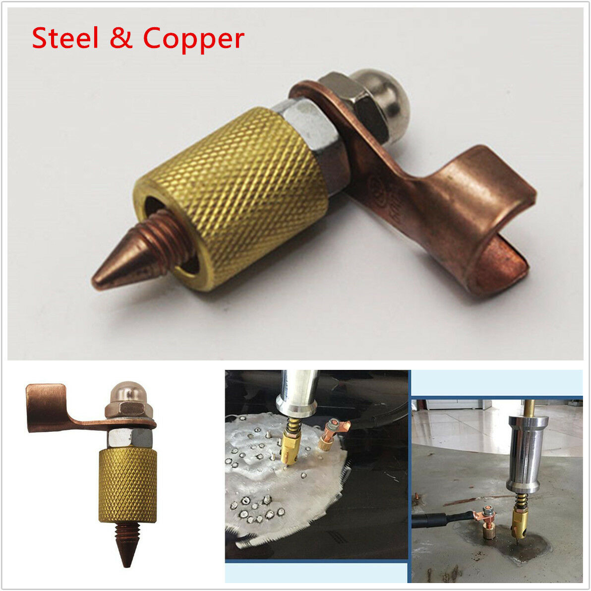 Car Dent Puller Spot Welder Stud Welding Machine Bodywork Spot Tool Accessories