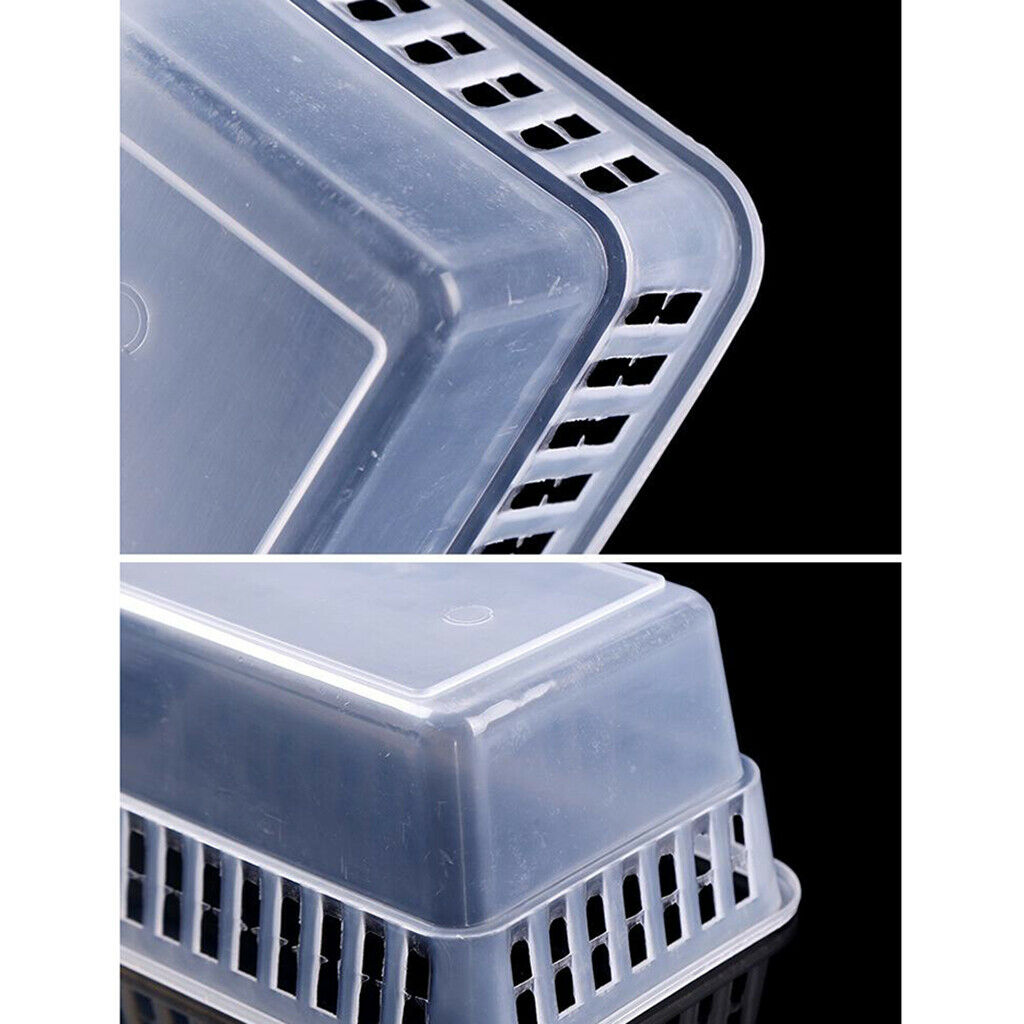 4 Pack Plastic Kitchen Pantry Cabinet Refrigerator Freezer Food Storage