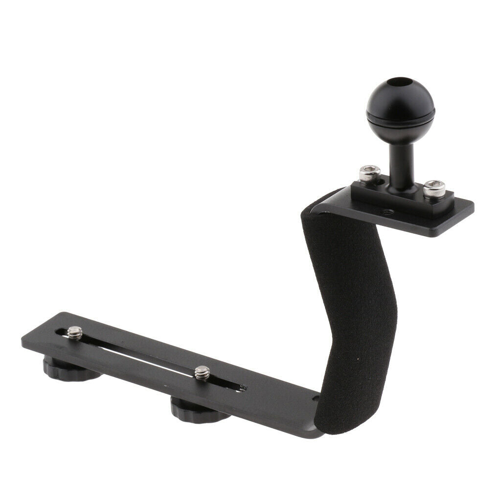 Underwater Photography Base Holder Tray Handle Arm for SLR Digital Cameras