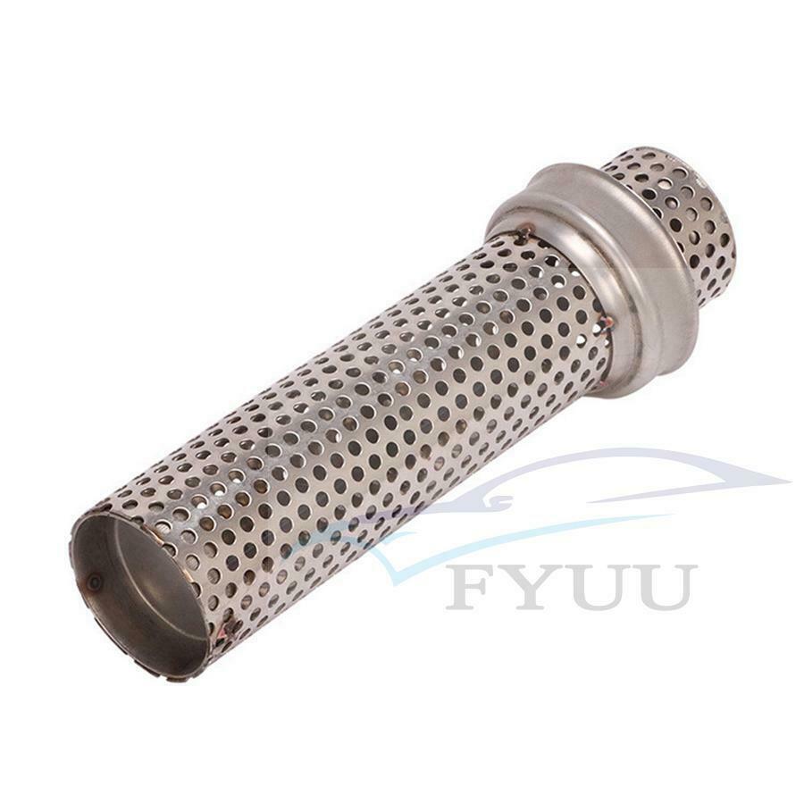 51mm Motorcycle Exhaust Muffler Pipe Can Removable Silencer Baffle 150mm 1X L