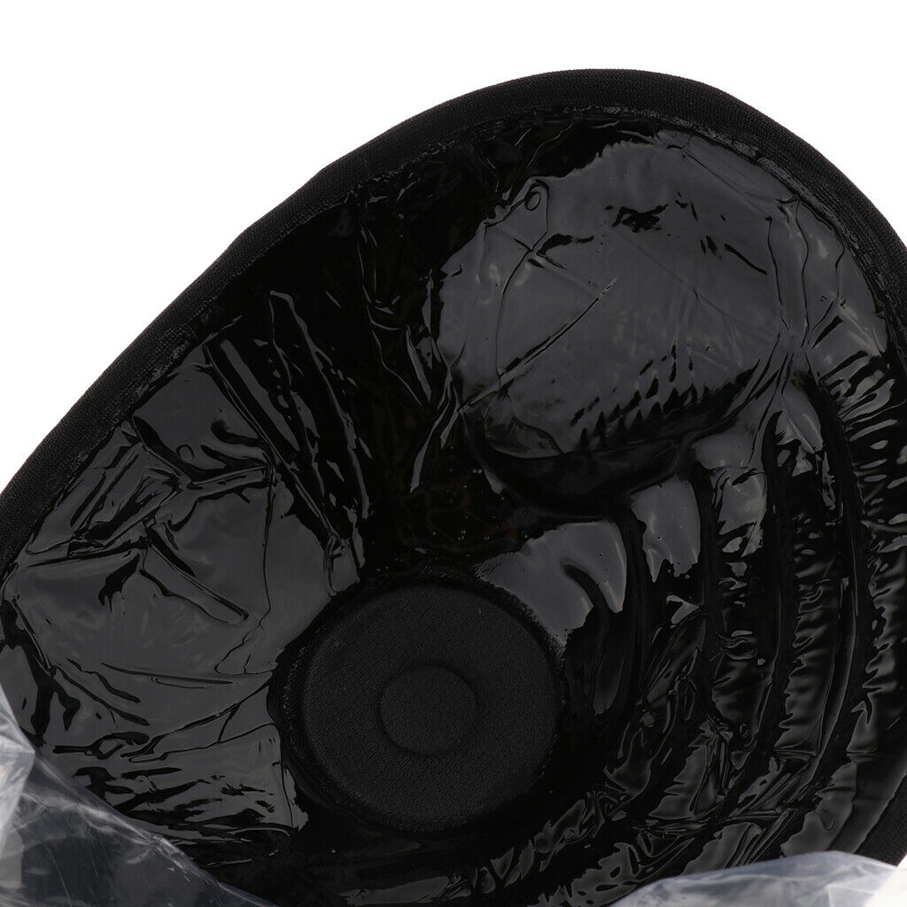 Selfadhesive Strapless Reusable Invisible Silicone Pushup Bras Black S