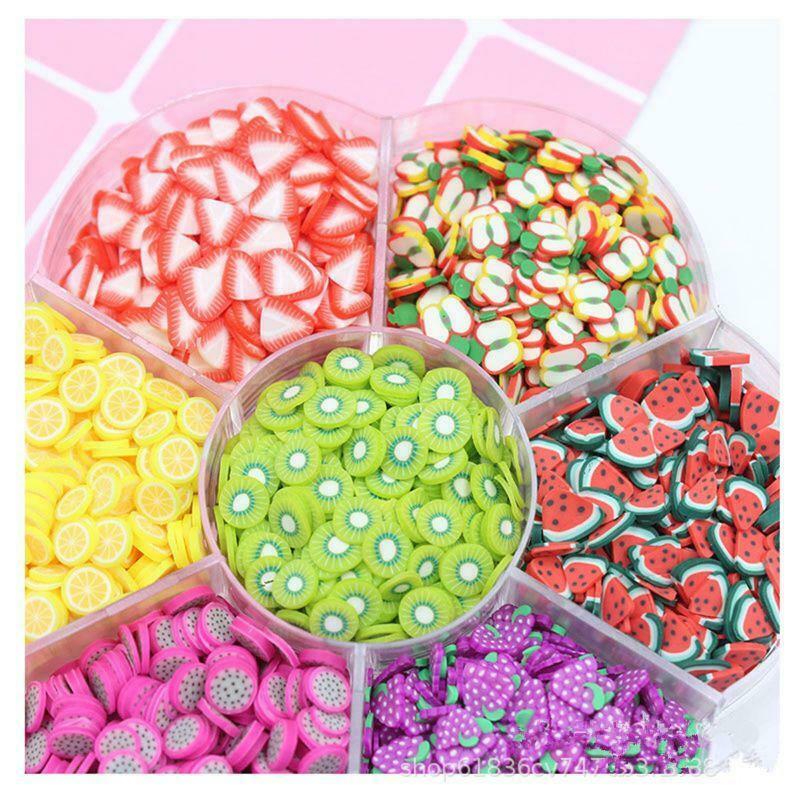 Assorted Fruit Slices 90g Wheel - Slime Supplies/Slime Acessories/Slime Add ins