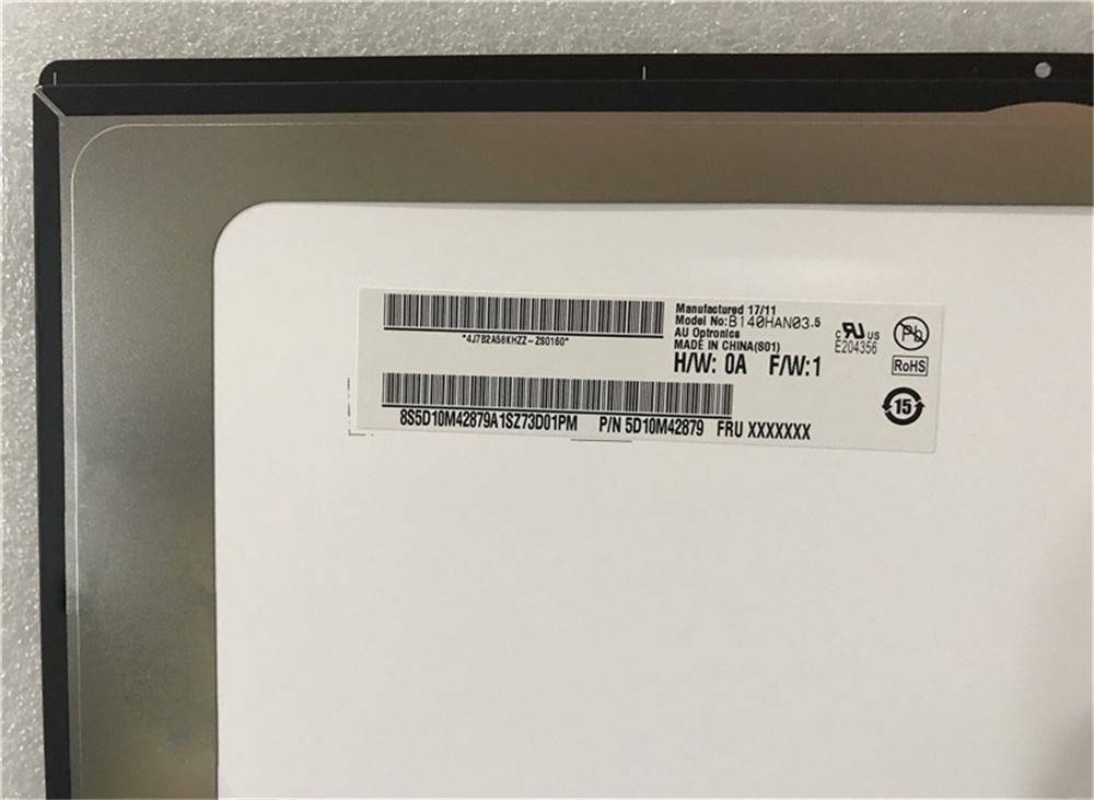 14.0" 1920×1080 LCD SCREEN assembly B140HAN03.5 For Lenovo Yoga 720-14