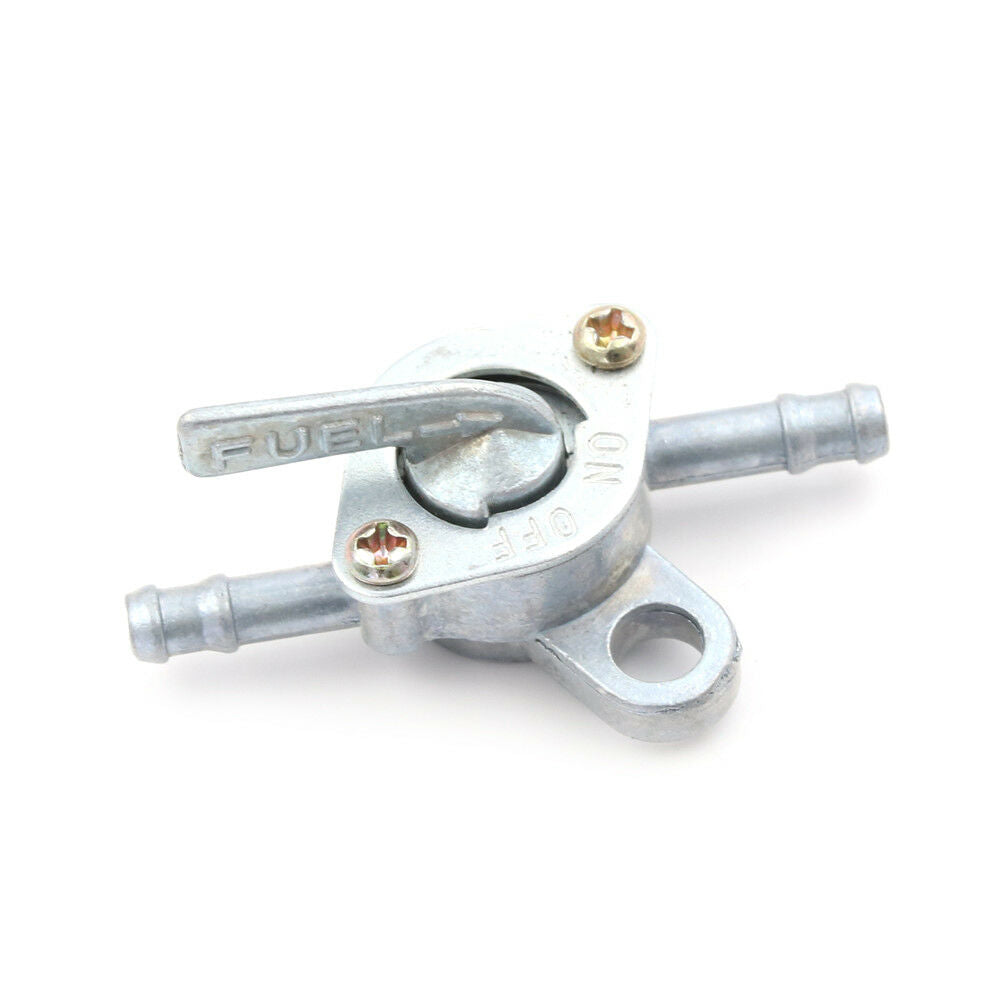 Aluminium Inline Petrol Fuel Tap ON/OFF Switch for Motorcycle Bike new.DD