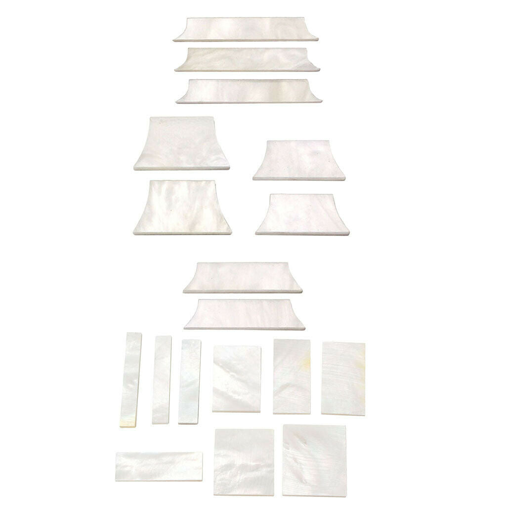 Guitar Inlay Material White Mother Of Shell For Fingerboard Fretboard
