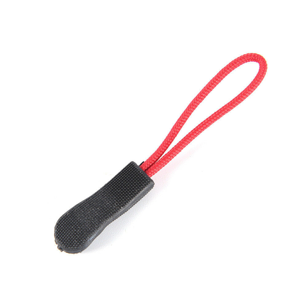 10PCS Zipper Pulls Cord Rope Ends Lock Zip Clip Buckle for Clothing Bags .l8