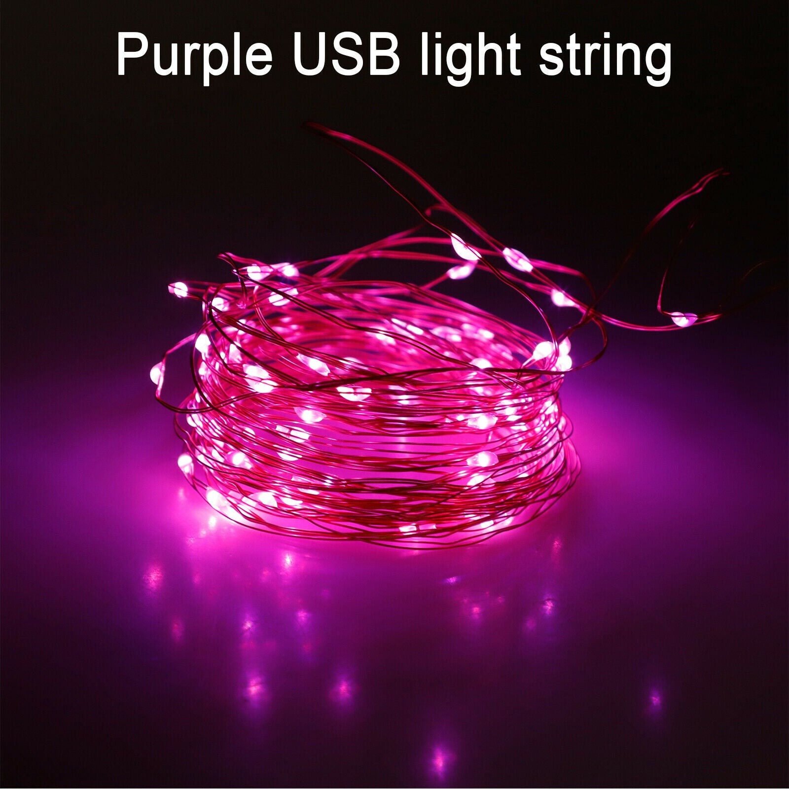 10M 100LED  String Light USB Christmas Halloween Party Waterproof Garden Decor