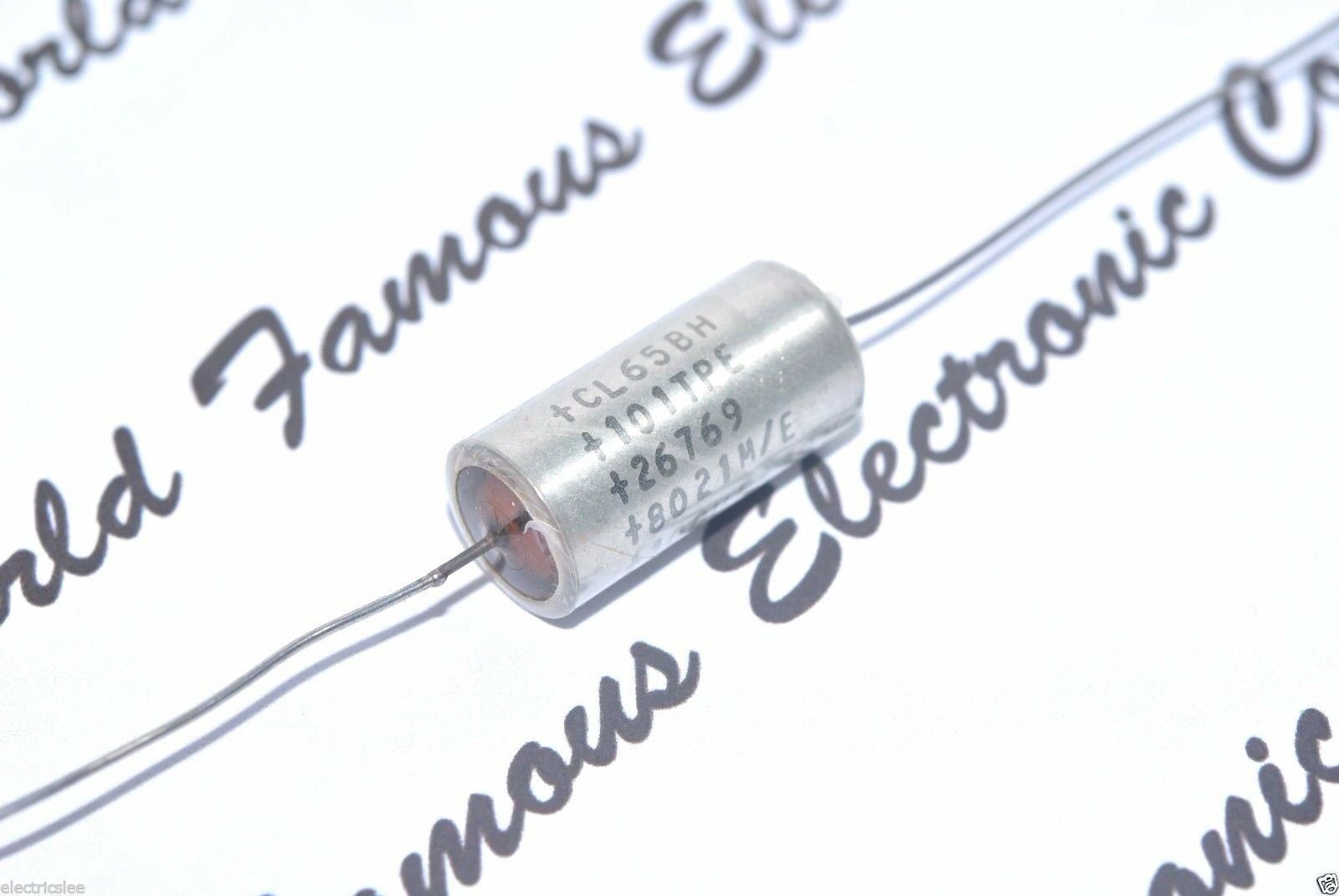 1pcs-Cornell Dubilier (CDE) 100uF 30V 101TPE CL65BH Axial Tantalum Capacitor