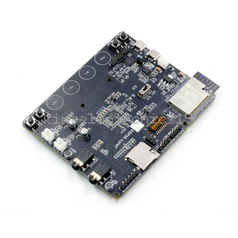 ESP32-LyraT for Audio IC Development Tools buttons TFT display and camera