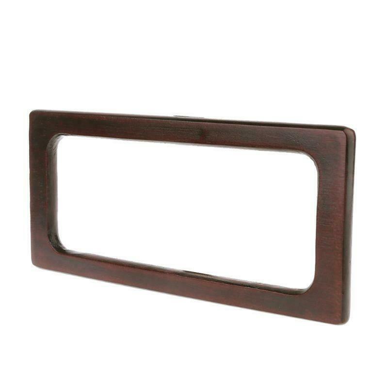 Wooden Rectangle Handles For DIY Making Bag Handbags Purse Shopping Tote
