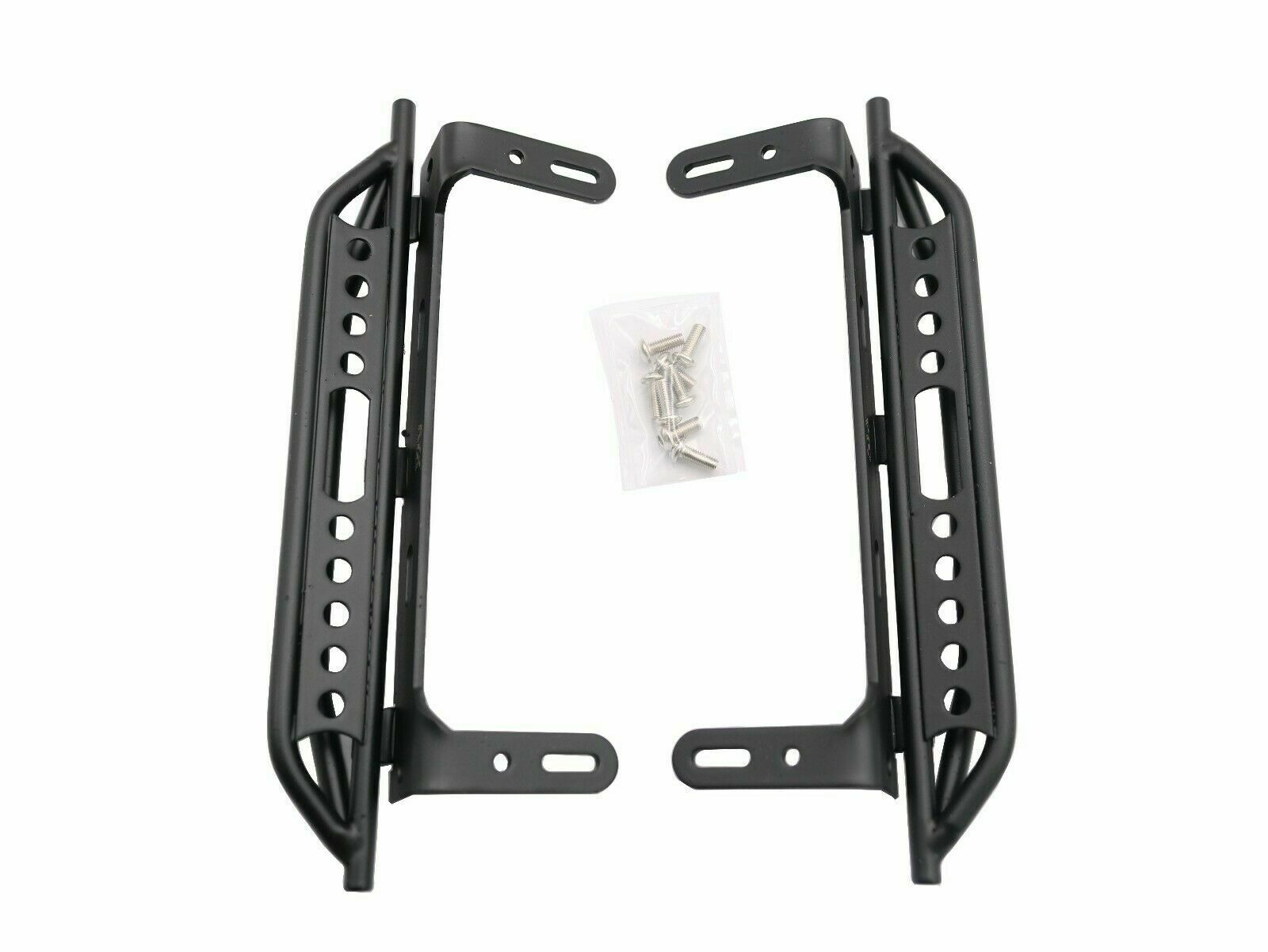 Side Steel Sliders Metal Pedals for 1/10 Traxxas TRX4 2021 Ford Bronco RC Car