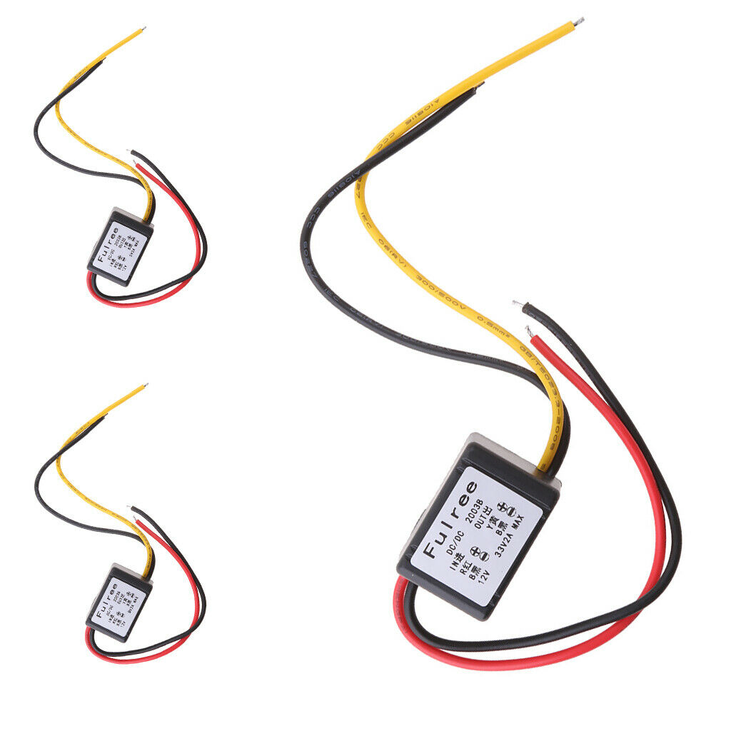 Auto Voltage Reducer, DC-DC Buck Converter (12V to 3.3V) - -down Volt Regulators