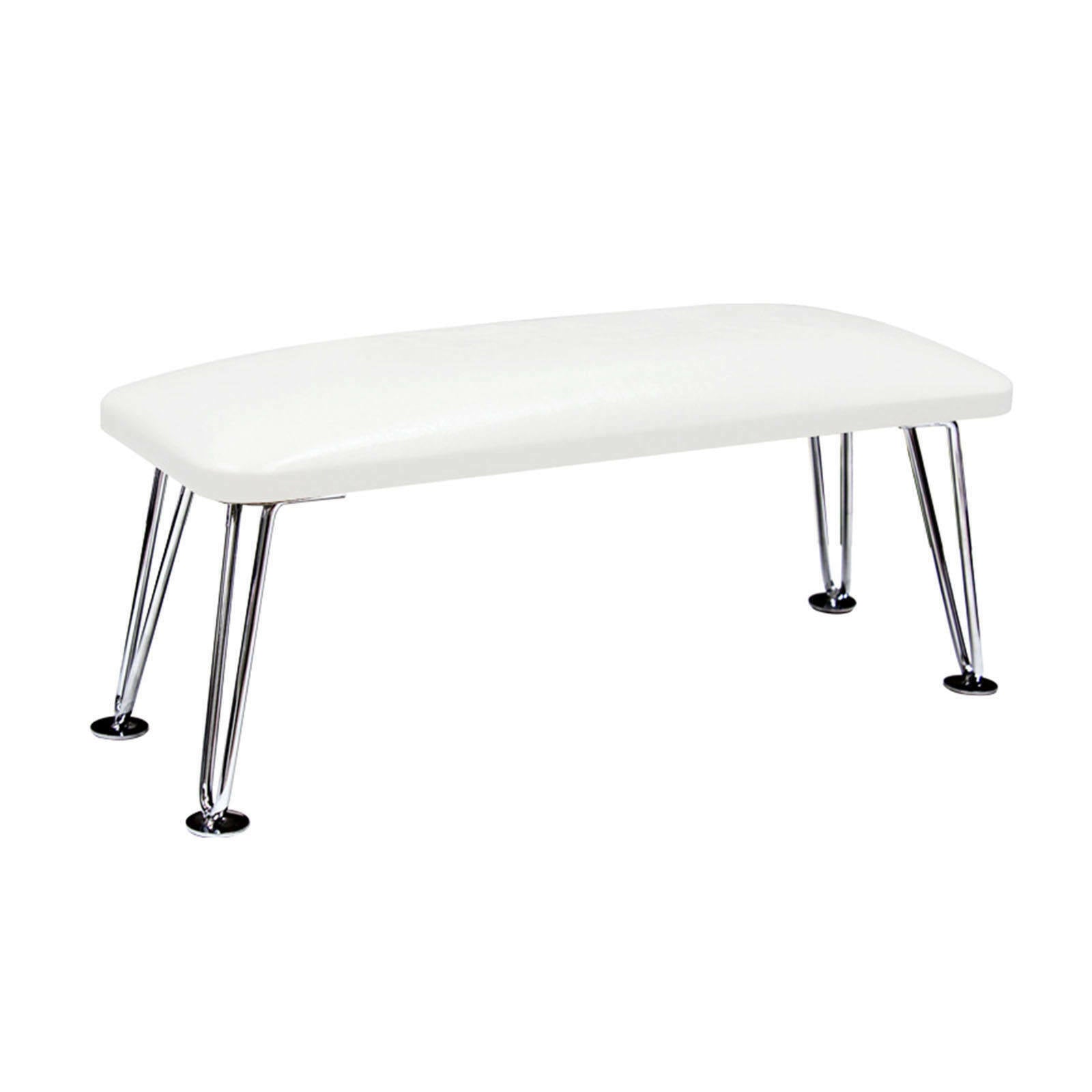 Nail Arm Rest PU Leather Manicure Table Desk Cushion  white