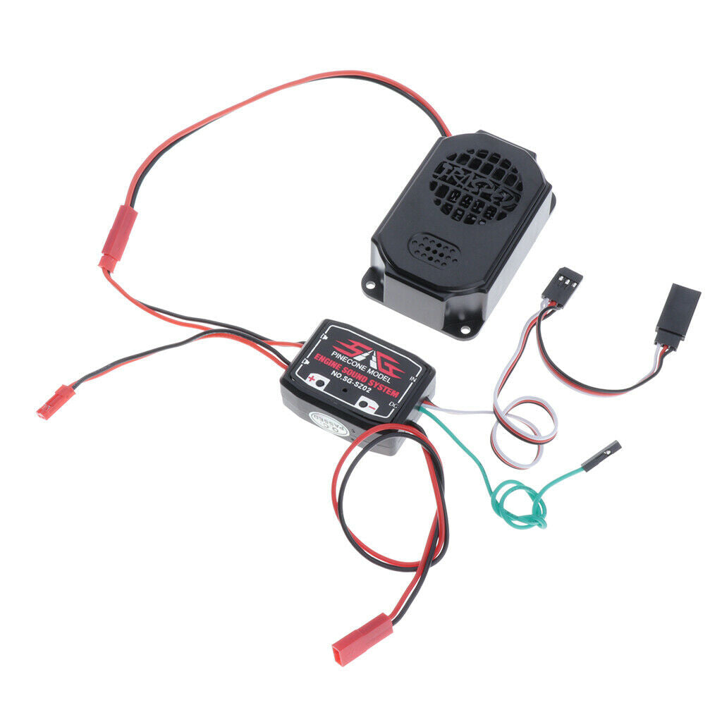 1:10 RC Loudspeaker Sound With IC Control Module for HG-P408 RC Truck Accs