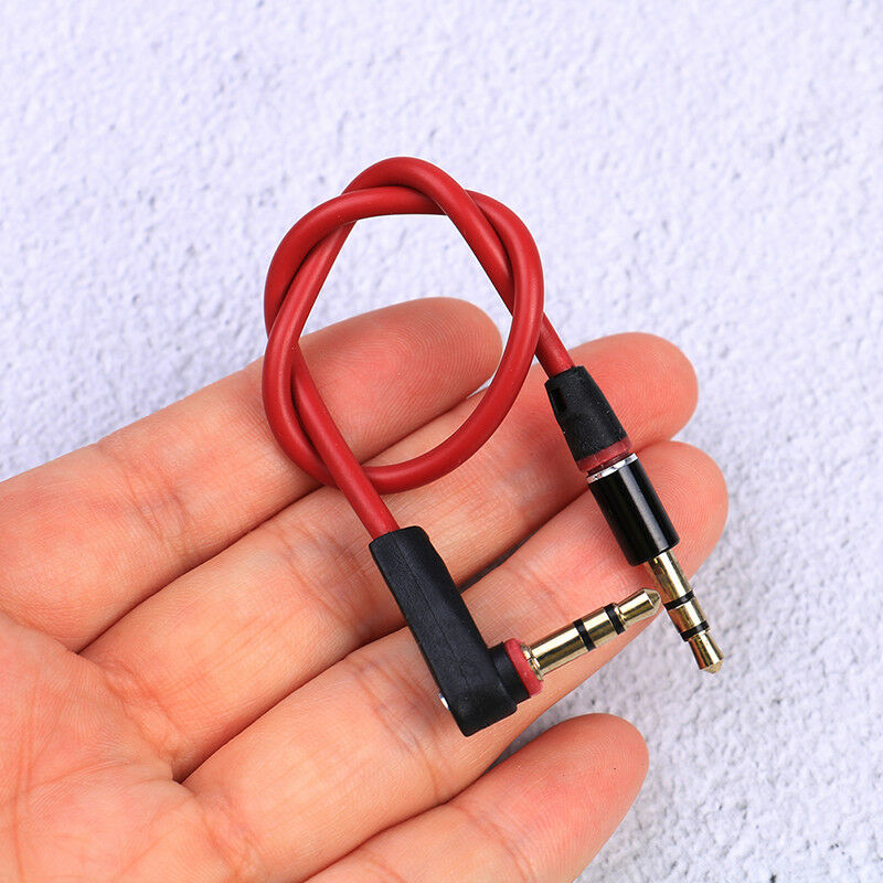 3.5mm Short 20cm Jack to Jack Aux Cable Male to Male Stereo Audio Cables C.l8