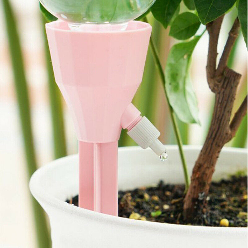 3Pcs Automatic Garden Sprinklers Water Spike Irrigation Self Water-dropperBDDD