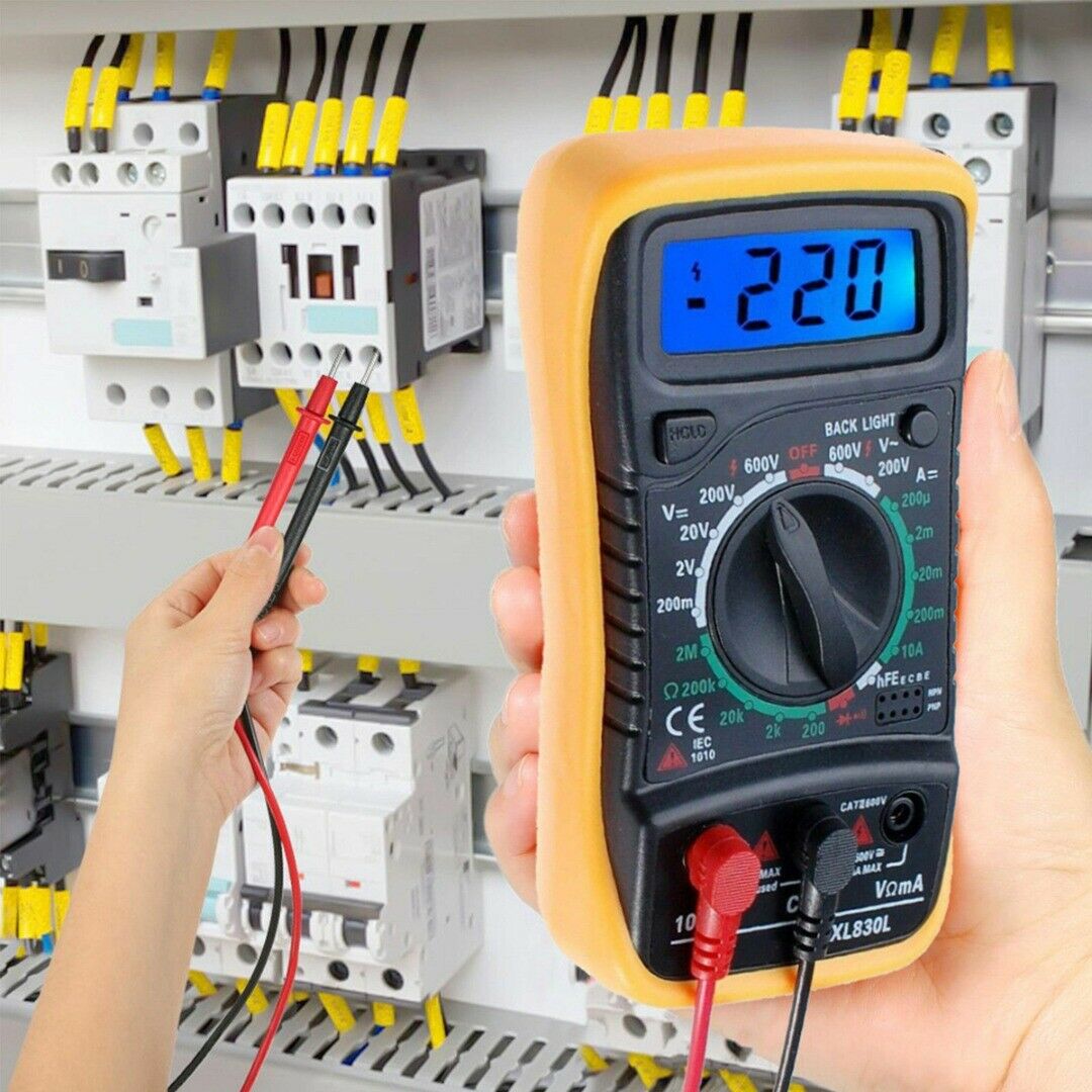 Digital Multimeter XL-830L LCD Voltmeter Ammeter Ohmmeter OHM VOLT Tester Meter