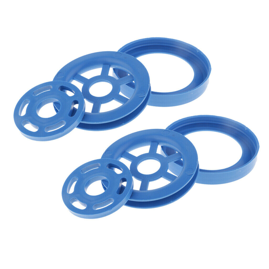 2 Set Cast Net Fishing Net Accessory Tool, American Net Ring, Fishing Nets Hand