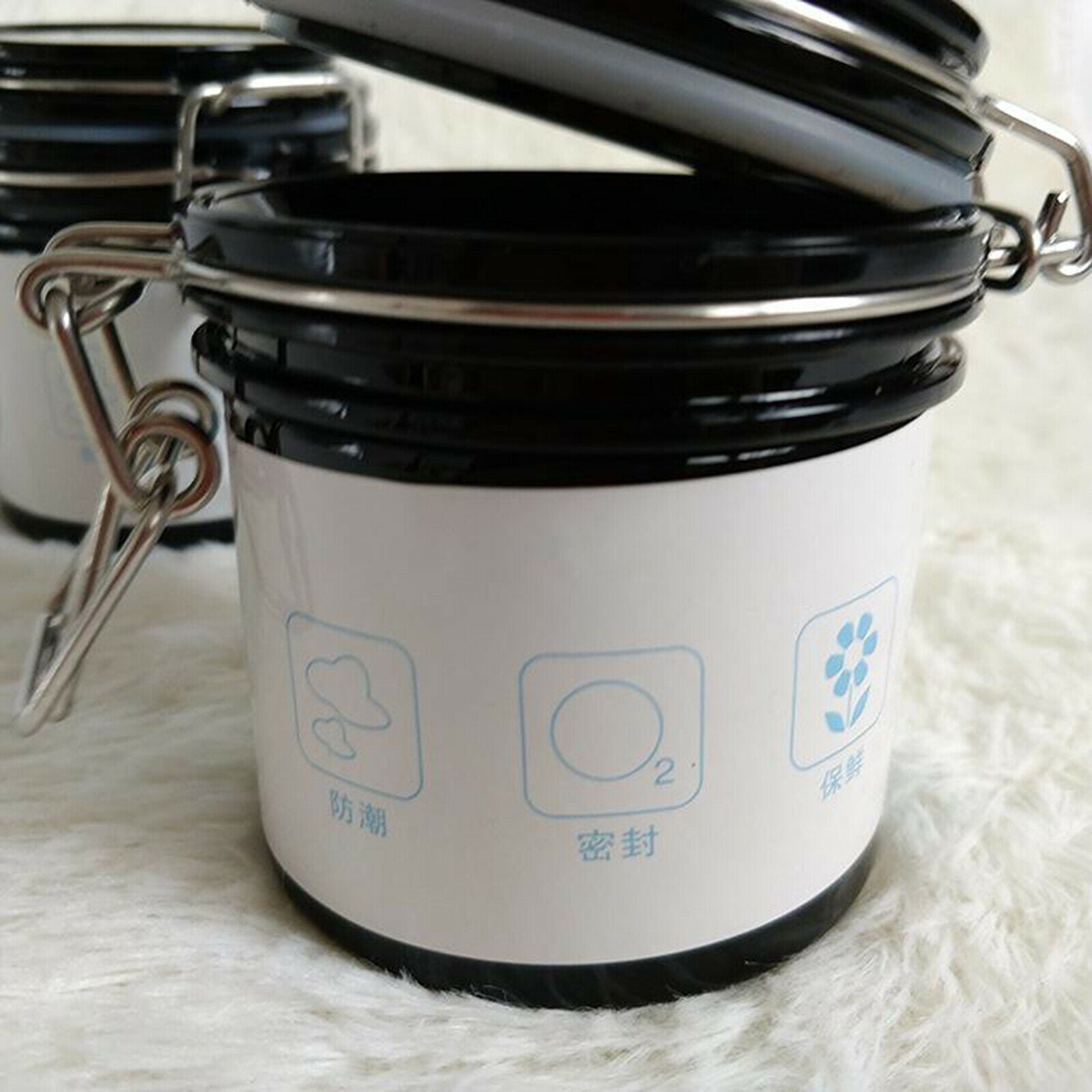 Eyelash Glue Storage Tank Activated Carbon Sealed Storage Jar  Container