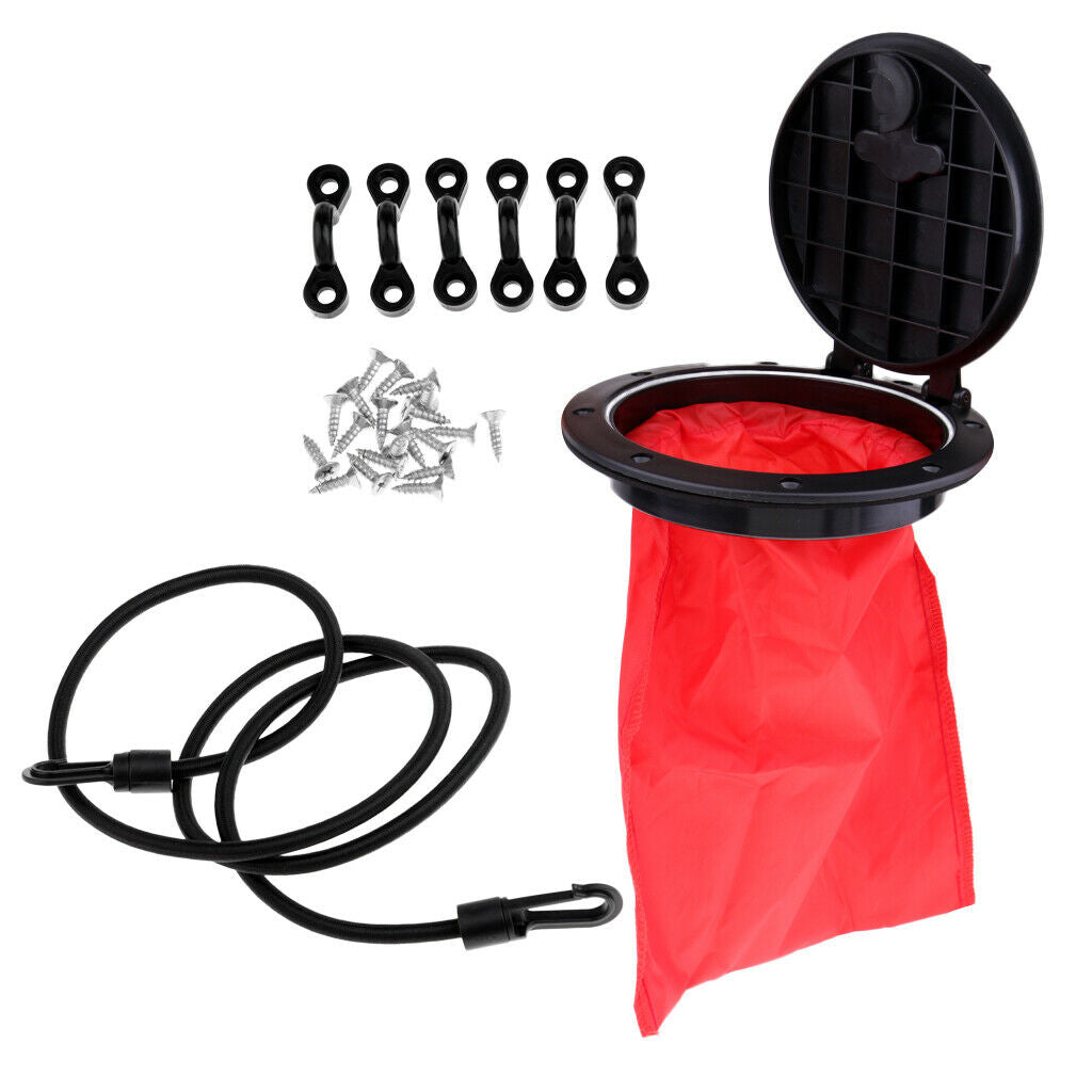 Durable nylon 8 inch kayak canoe hatch cover deck plate u.