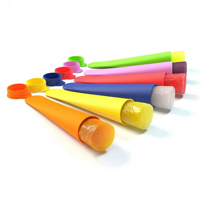 Pack Of 6 Molds Silicone for Ice To Water Sorbet Mojitos - New