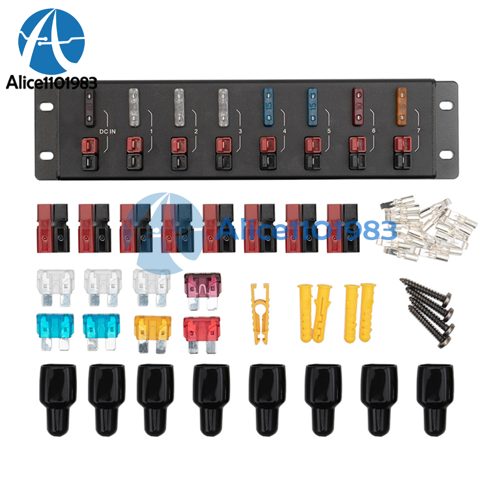 8-Ports Splitter Distributor Anderson Screw Fixed For Radio
