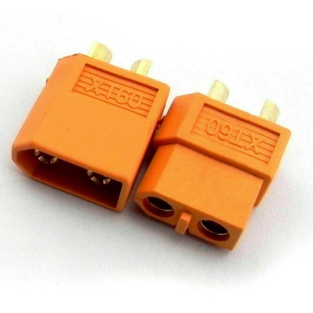 10 Pairs XT60 Male + Female Bullet Connectors Adapter Banana Plug 3.5mm T-Plug