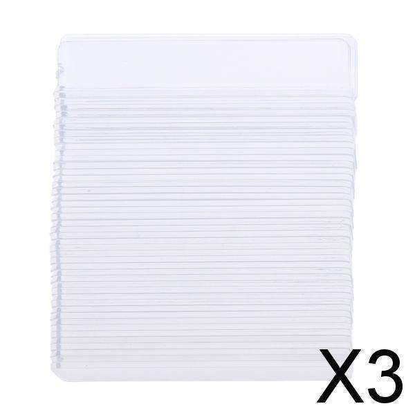 3X 100 Clear False Nails Art Tips Stick Rack Acrylic Display Stand Holder Tools