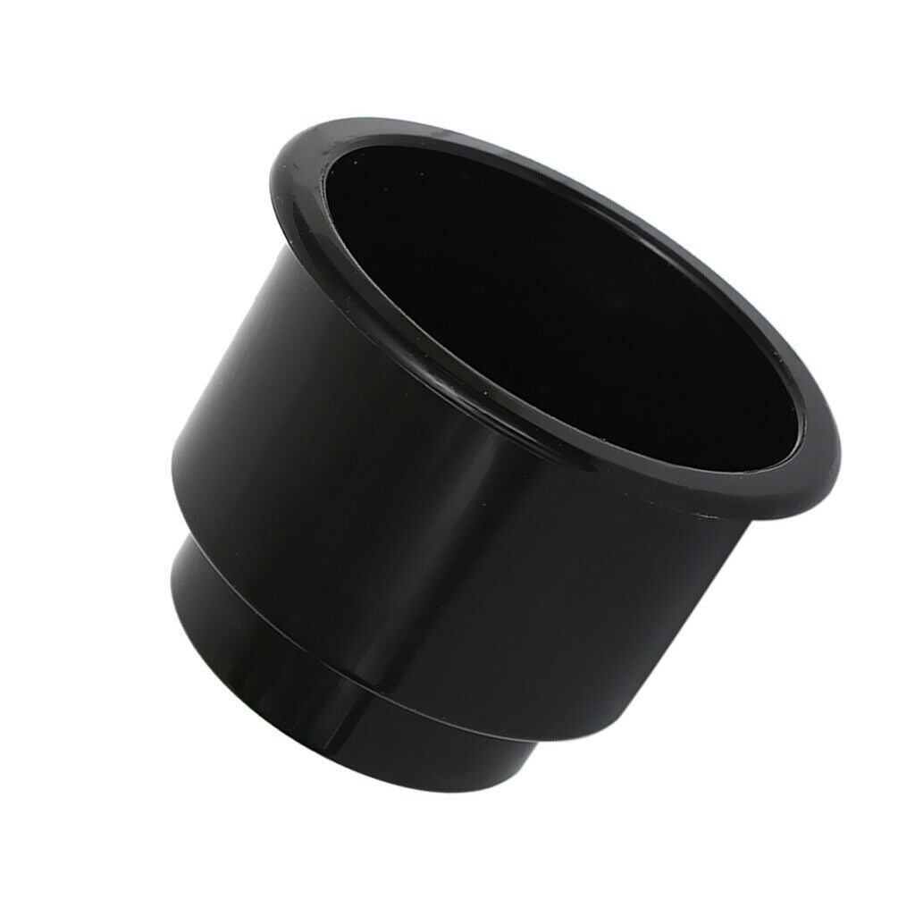 2x New ABS Single Cup Bottle Installing Holders Marine Ship Car 8cm Depth