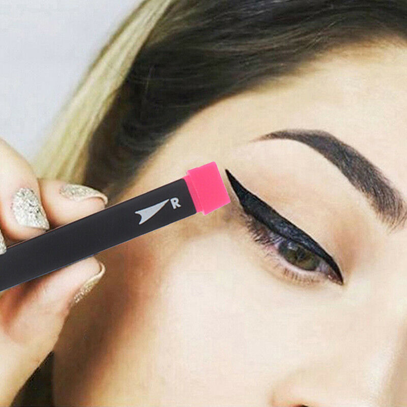 3Pcs/Set Makeup Stamps Eyeliner Tool Wing Style Kitten Makeup Brush Cosme WLDFA