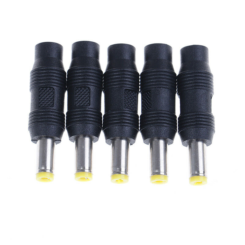 5X Dc power 3.5mm x1.35mm female jack to 5.5x2.1mm male plug adapter connector B